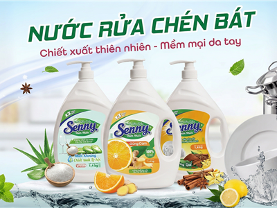 Nước Rửa Chén Senny Thiên Nhiên – Giải Pháp Làm Sạch Hiệu Quả, An Toàn Cho Mọi Gia Đình